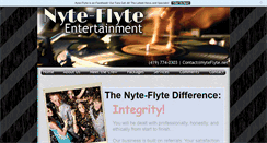 Desktop Screenshot of nyteflyte.net