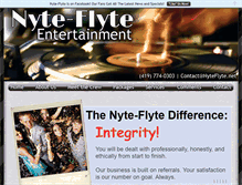 Tablet Screenshot of nyteflyte.net